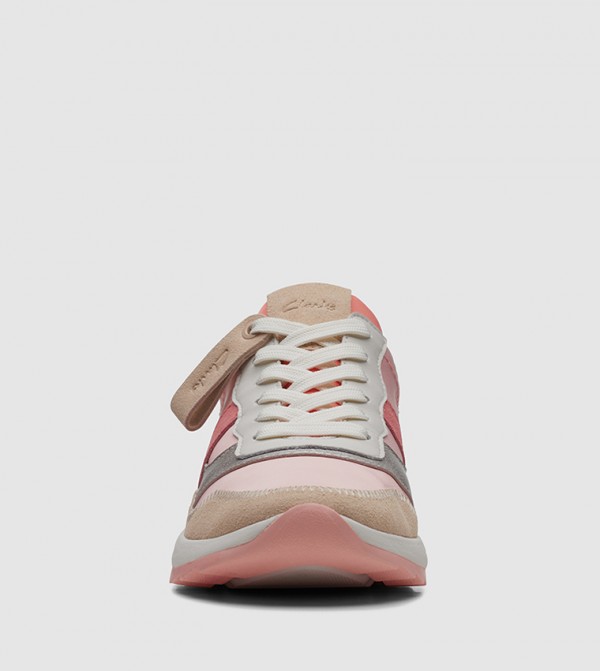 Clarks  Training Shoes - Peach Training Shoes