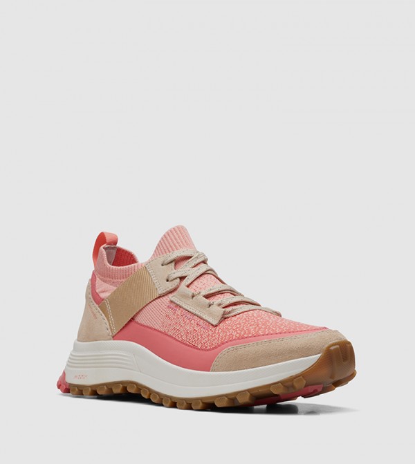 Clarks  Training Shoes - Peach Training Shoes