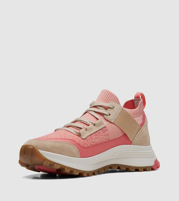 Clarks  Training Shoes - Peach Training Shoes