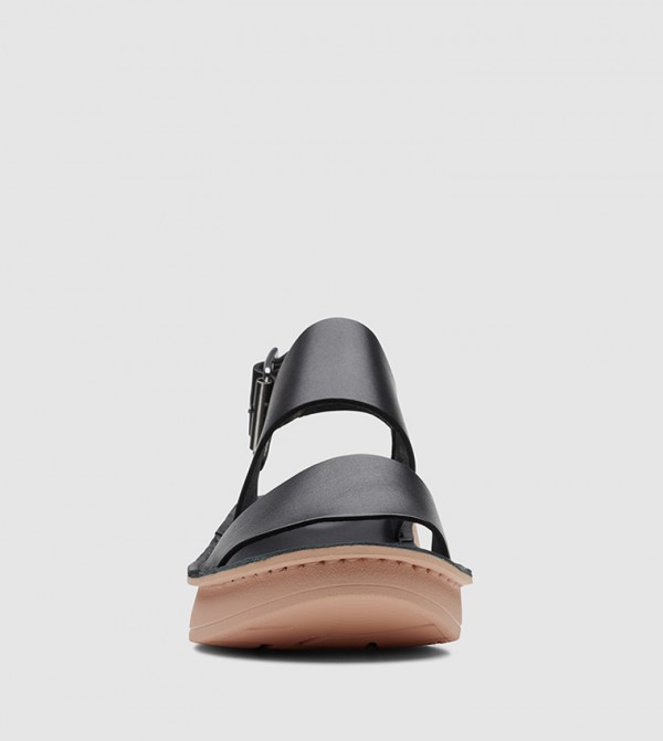 كلاركس   صنادل - أسود Wedge Sandals