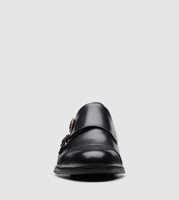 Clarks  Monks - Black Monk Strap