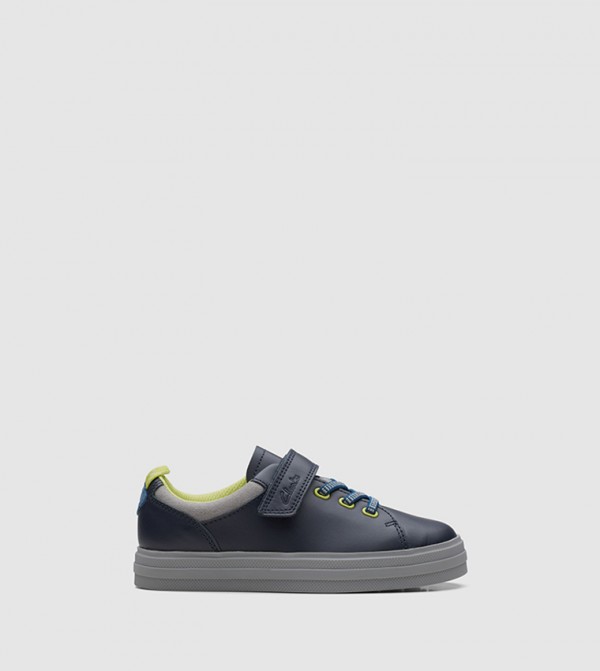 Clarks Sneakers - Navy Casual Slip-On's