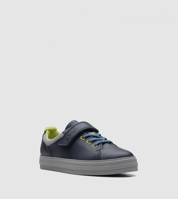 Clarks Sneakers - Navy Casual Slip-On's