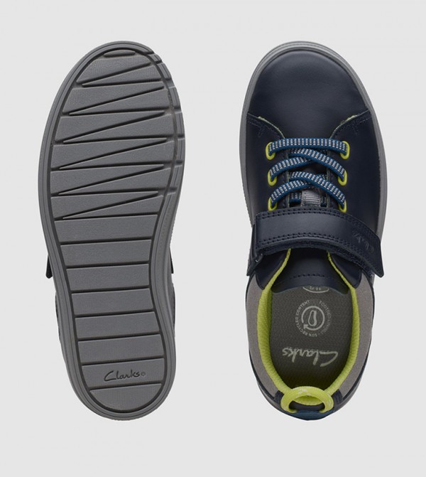 Clarks Sneakers - Navy Casual Slip-On's