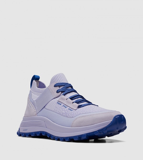 Clarks  Training Shoes - Purple Training Shoes