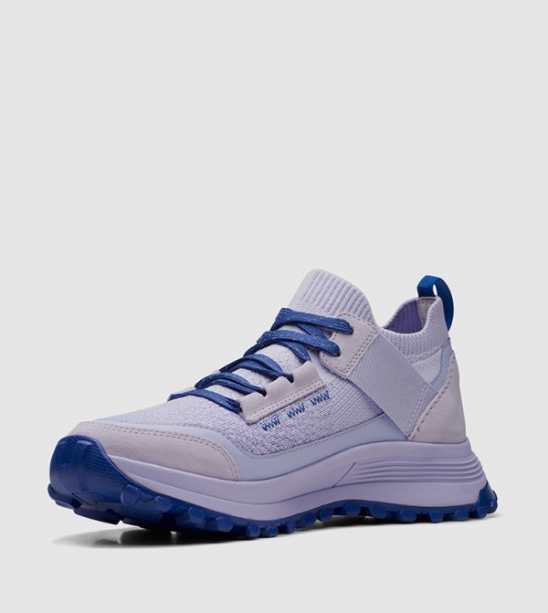 Clarks  Training Shoes - Purple Training Shoes