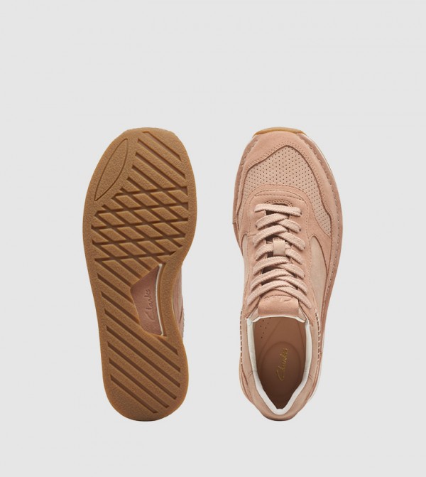 Clarks Shoes - Beige Low Top