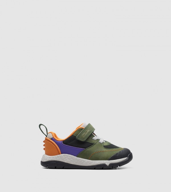 Clarks Sneakers - Green Low Top