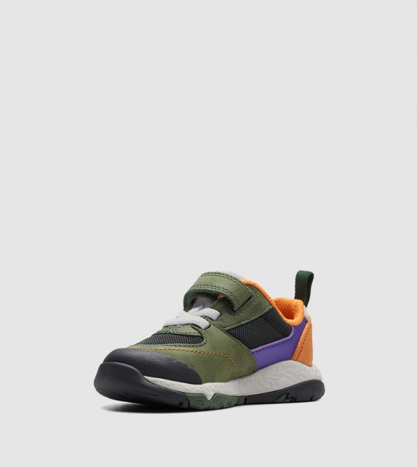 Clarks Sneakers - Green Low Top