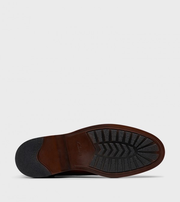 Clarks  Boots - Brown Lace up Boots