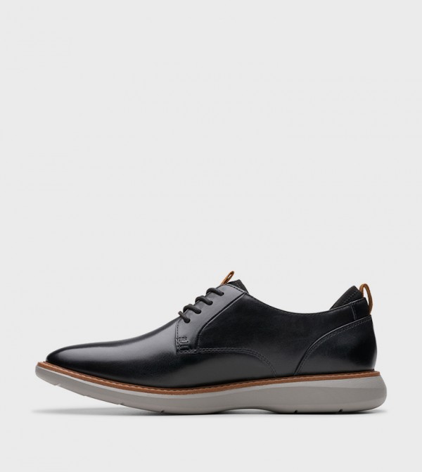 Clarks  Formal Shoes - Black Formal Lace-Up Shoes