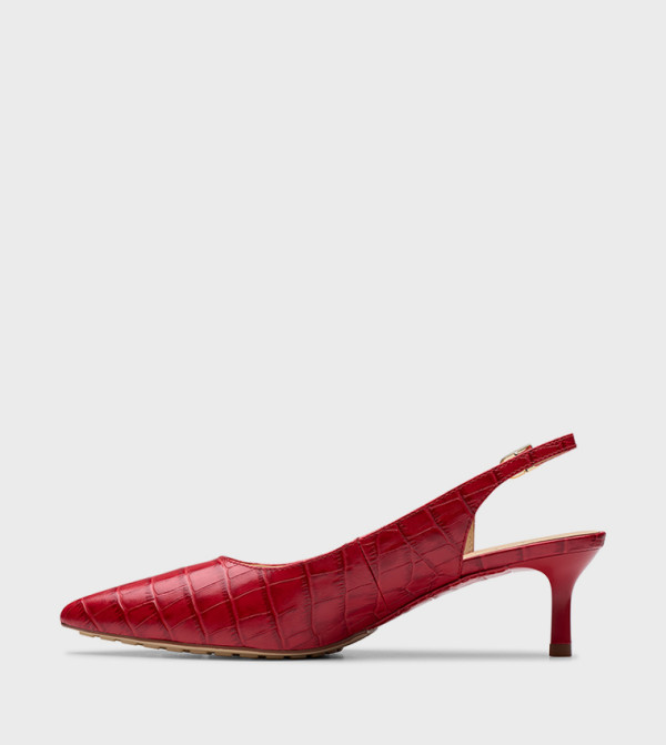 كلاركس  كلاركس  - أحمر أحذية بكعب