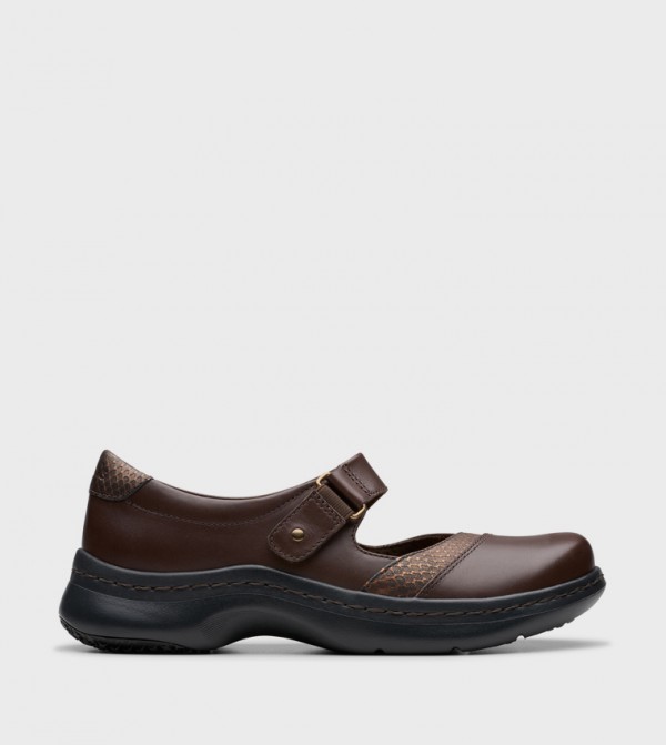 Clarks  Sneakers - Dark Brown Low Top