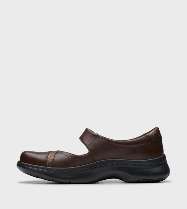 Clarks  Sneakers - Dark Brown Low Top