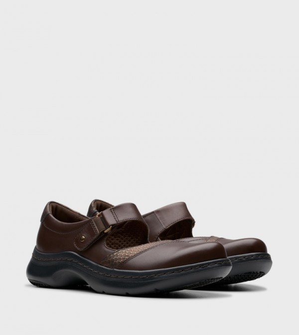 Clarks  Sneakers - Dark Brown Low Top