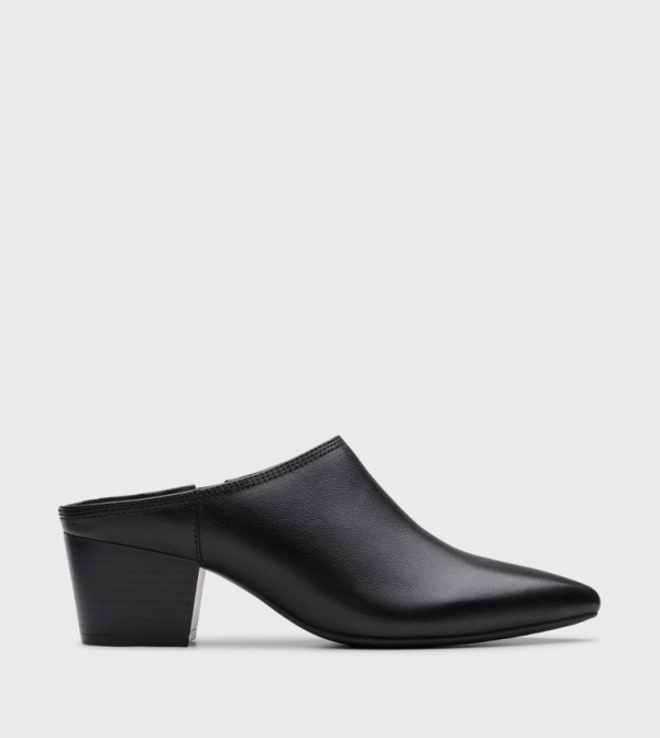 Clarks  - Black Casual Slip-ons