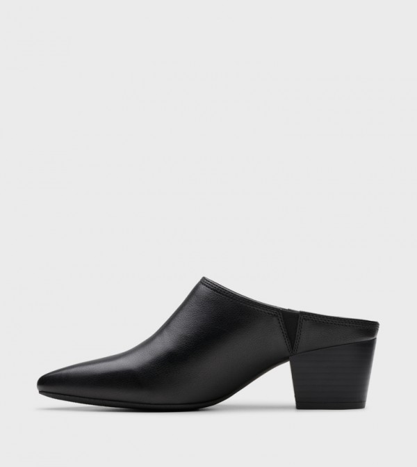 Clarks  - Black Casual Slip-ons