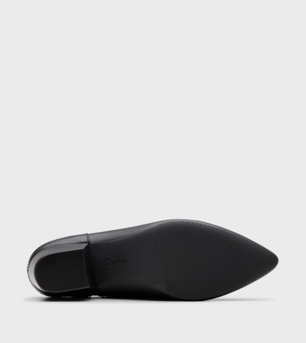 Clarks  - Black Casual Slip-ons