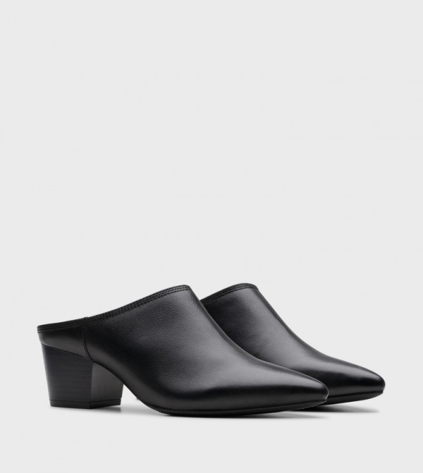 Clarks  - Black Casual Slip-ons