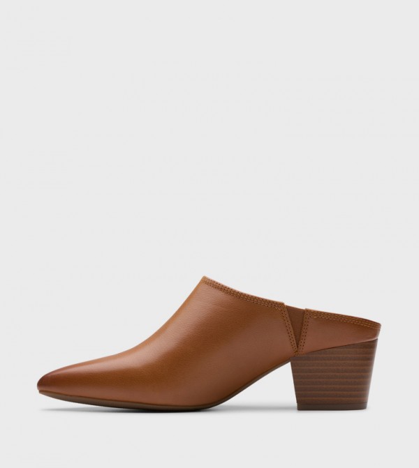 Clarks  - Tan Casual Slip-ons