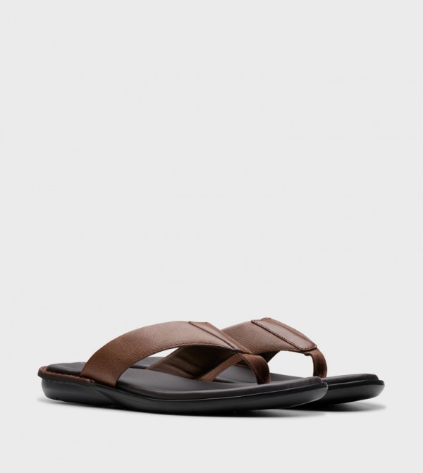Clarks  Arabic Sandals - Brown Arabic Sandals
