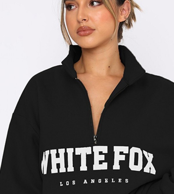 Madmext Madmext - Black Sweatshirts