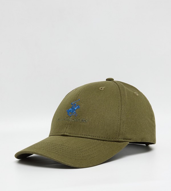 Beverly Hills Polo Club Caps & Hats - Olive Baseball Caps