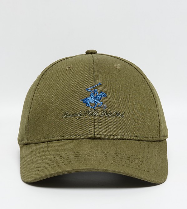 Beverly Hills Polo Club Caps & Hats - Olive Baseball Caps
