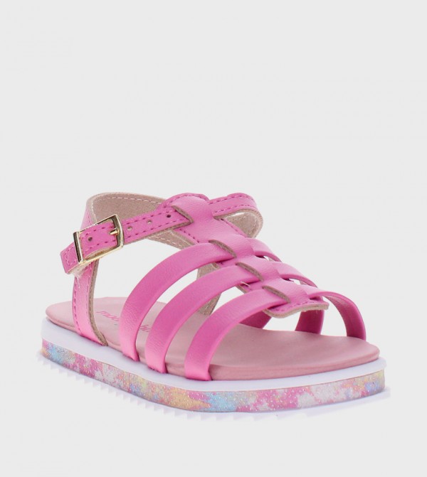 MOLEKINHA  Sandals - Pink Casual Sandals
