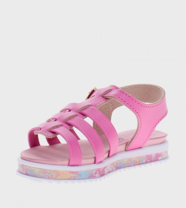 MOLEKINHA  Sandals - Pink Casual Sandals