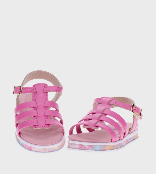 MOLEKINHA  Sandals - Pink Casual Sandals