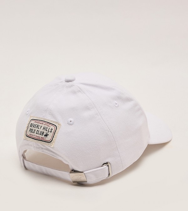 Beverly Hills Polo Club  Baseball Caps - White Baseball Caps