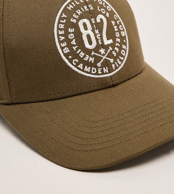 بيفرلي هيلز بولو كلوب  كاب وقبعات - زيتي  Baseball Caps