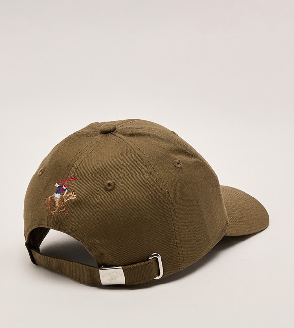 بيفرلي هيلز بولو كلوب  كاب وقبعات - زيتي  Baseball Caps
