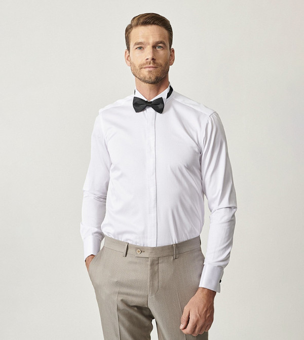 ALTINYILDIZ CLASSICS ALTINYILDIZ CLASSICS - White Long Sleeves