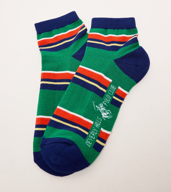 Beverly Hills Polo Club Socks - Multi Ankle Length Socks