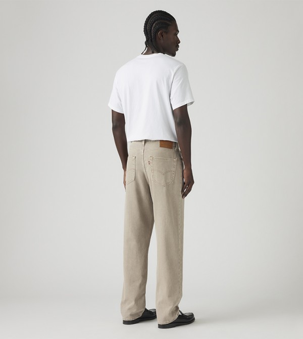 Levi's  Clothing - Beige Straight Jeans