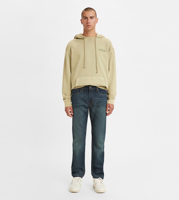 ليفايز  جينزات قصة قصيرة  - نيلي داكن Tapered Jeans