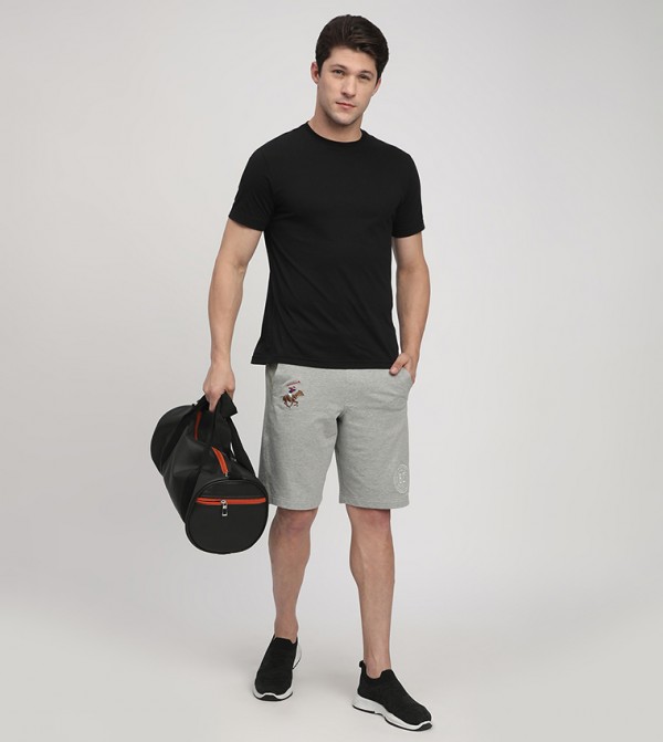 Beverly Hills Polo Club  Shorts - Grey Casual Shorts
