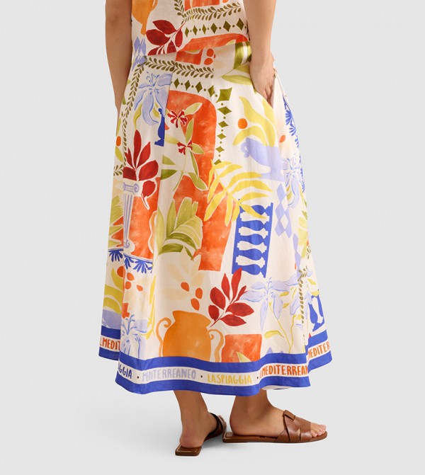 فوريفر نيو فوريفر نيو - متعدد Midi Skirts