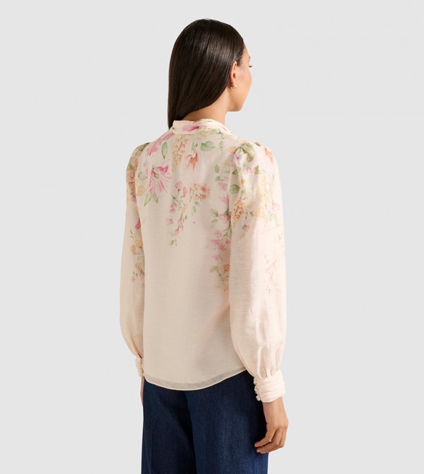 فوريفر نيو  - بيج Casual Tops