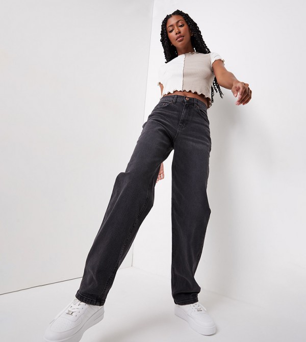 اردين جينز ضيق - أسود Straight Jeans