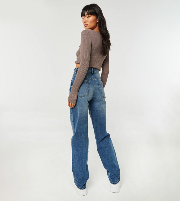 اردين  بناطيل جينز - أزرق Straight Jeans