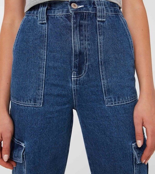 Ardene Clothing - Blue Straight Jeans