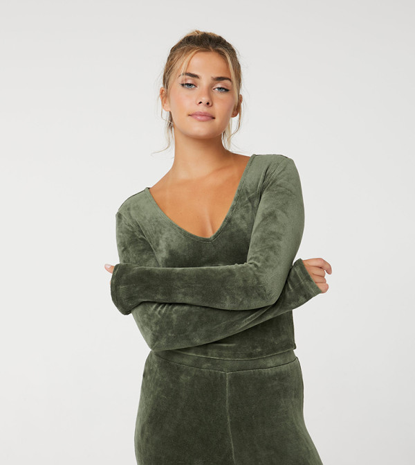 اردين  بلوزات - أخضر توبات  وبلايز