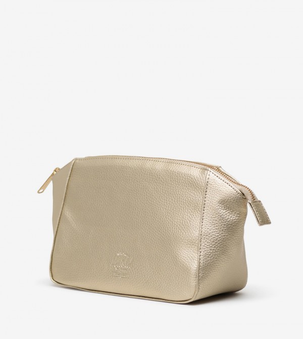 Herschel HERSCHEL - Gold Toiletry bags