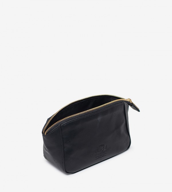 Herschel  Cosmetic Bags - Black Travel Pouches