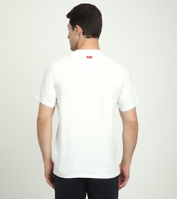 بيفرلي هيلز بولو كلوب بيفرلي هيلز بولو كلوب - أبيض Round Neck T-Shirts