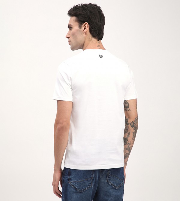 Beverly Hills Polo Club Beverly Hills Polo Club - White Round Neck T-Shirts