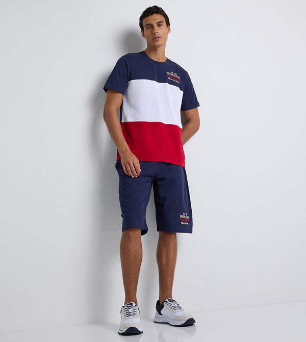 Beverly Hills Polo Club  T-Shirts - Multi Round Neck T-Shirts